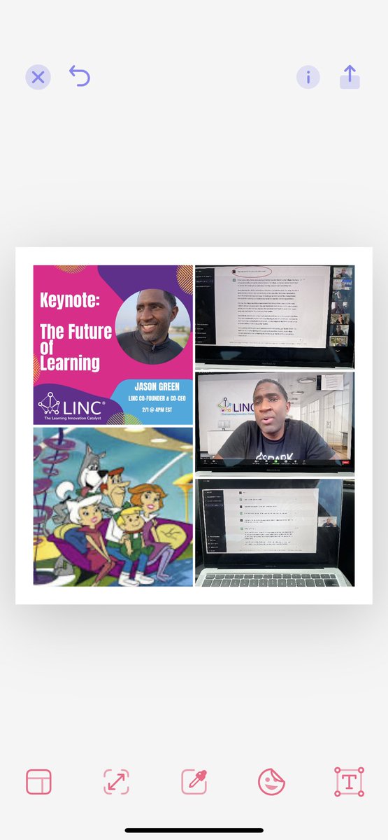 How ready are we to jump in and problem solve? Wow! I’m Excited about @LINC_PD showcasing how 5 year olds have it figured out! In the keynote (now) with @jasontoddgreen …. thank you for this narrative!!!