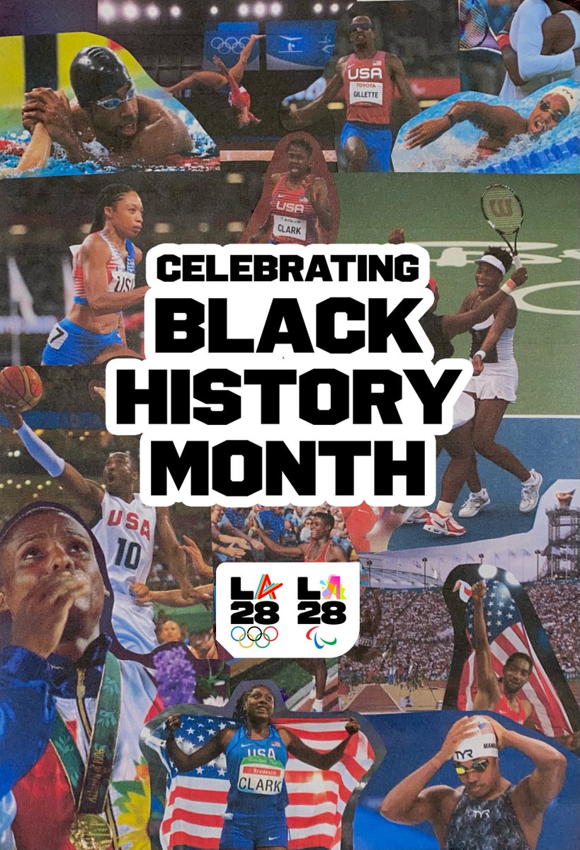Celebrating some of the 🐐’s of LA this #BlackHistoryMonth 

<a href="/TeamUSA/">Team USA</a> | #LA28