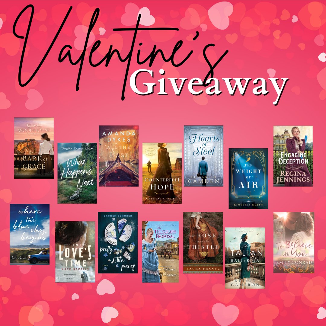 Valentine's #GIVEAWAY! Your chance to win 14 #books & #prizes! Ends February 14! 😍📚💕
Click here to learn more and enter! 
tinyurl.com/3tnen8ew
#ValentinesDay #bookgiveaway 
 #lovestoread #loveschocolate