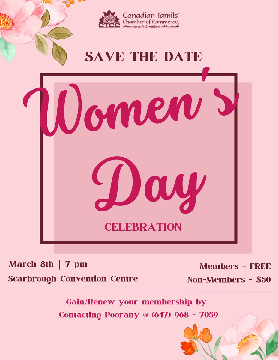 Save the date, March 8th, for our 2023 Women’s Day Celebration!

#ChooseToChallenge, #EachforEqual, #EmpowerWomen, #EqualityForWomen, #Feminism, #GenderEquality, #GirlPower, #GirlsLead, #InternationalWomensDay, #IWD2021, #IWD2023, #PressforProgress, #WomensDay, #WomensRights,