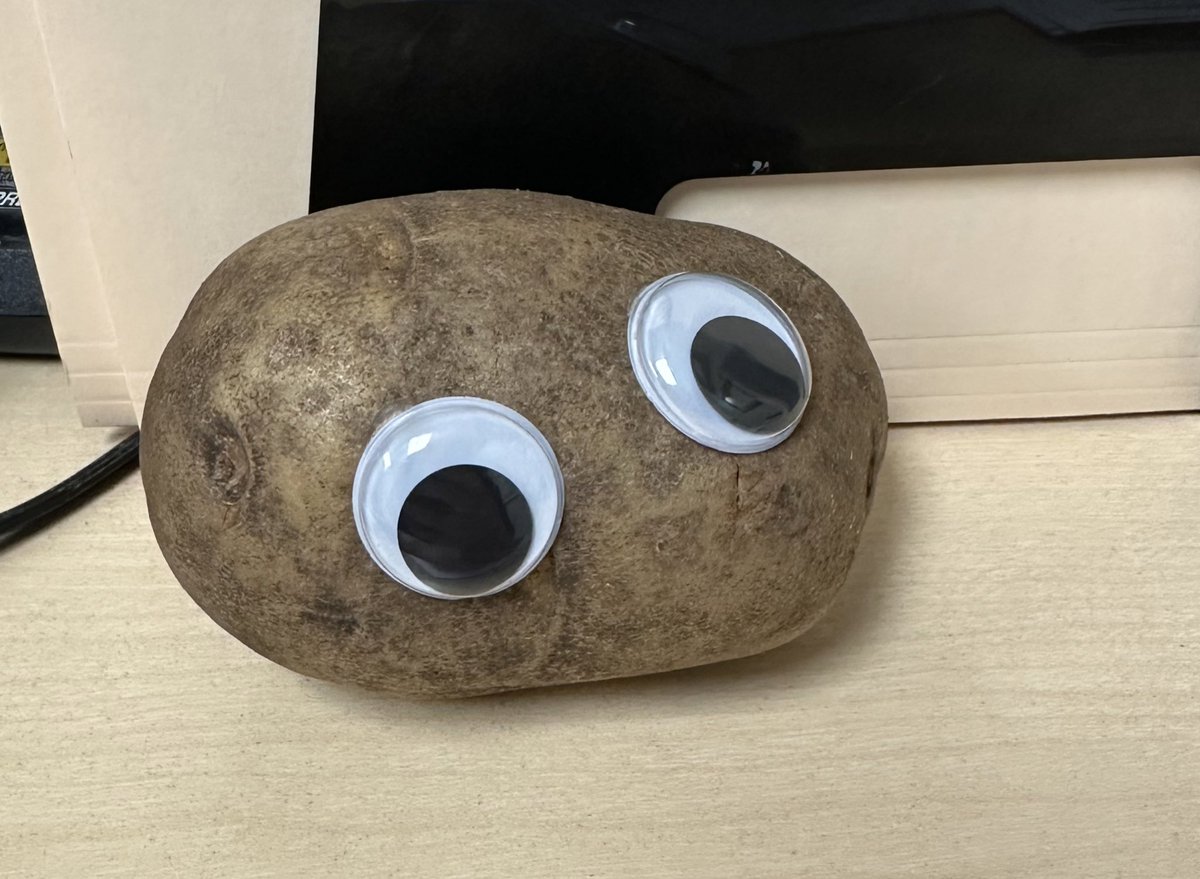 Most amazing confiscation in my tenure as an AP so far…. #potato #confiscate #schoollife #schoolleader