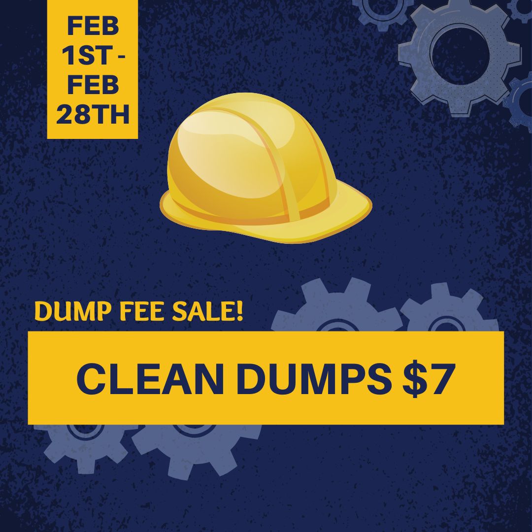 LockBlockLtd's tweet photo. February Promotion!

All clean dumps loads will be on sale for $7 for the month of February!

#construction #lockblock #aggregates #dumptruck #concrete #sale #promotion #clean https://t.co/flBUBtP0X9