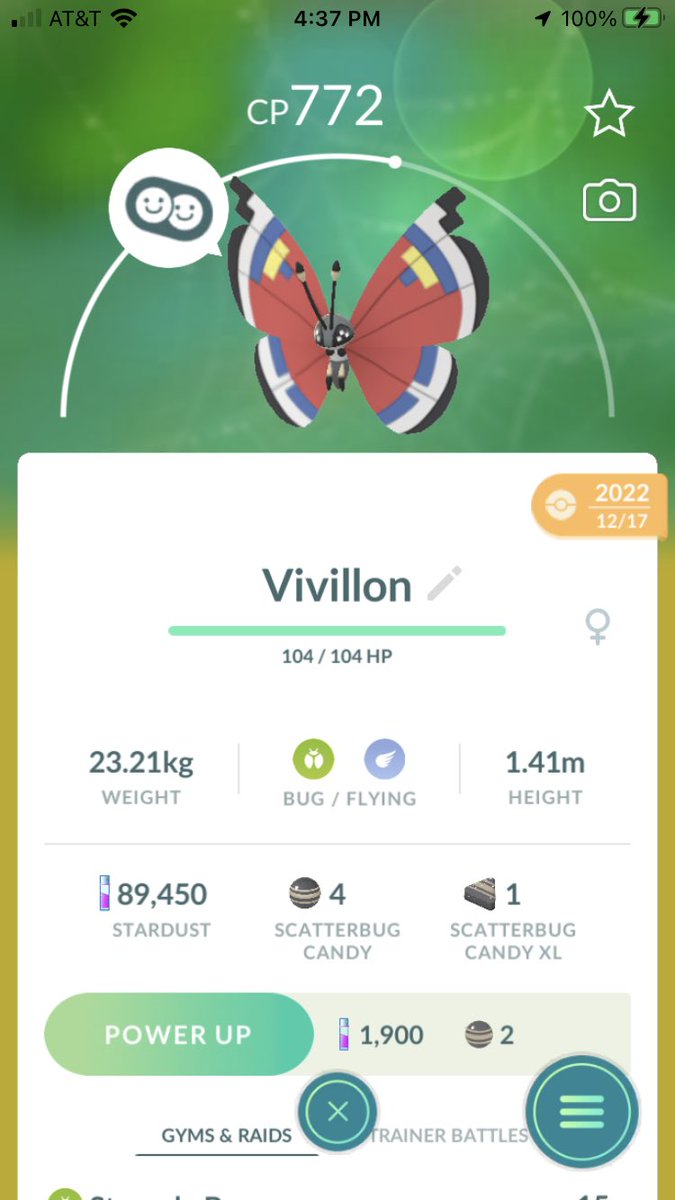 DinobotSnarl's tweet image. #Vivillon River pattern #PokemonGO #bugtype #flyingtype