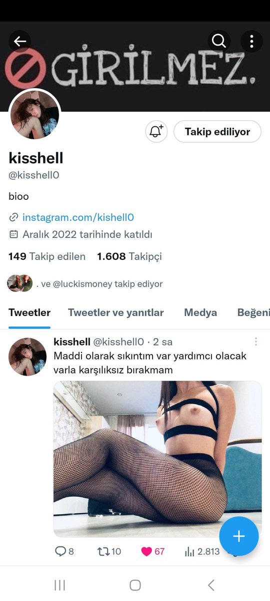 Bu kız tam sahtekar dır kimse inanmasın