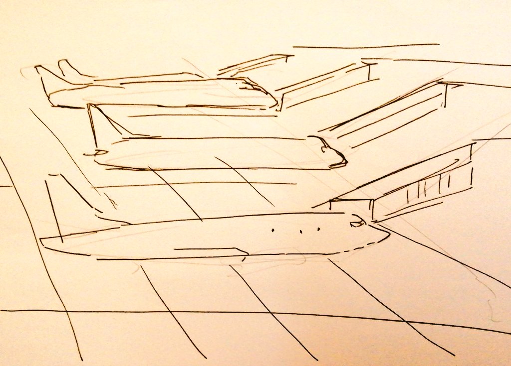 「#一日一模写Ⅲ 39/365飛行機、梅干しを食べてすっぱい顔になっとる。 」|伊吹天花🦄漫画家のイラスト