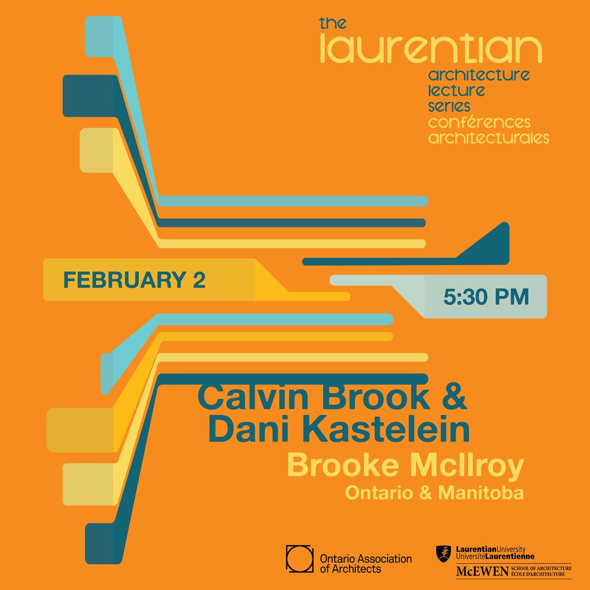 Join us tomorrow at the <a href="/McEwenSchool/">McEwen Architecture</a> of architecture as our very own Calvin Brook and Dani Kastelein from the Toronto office present the importance and impact of Indigenous design within the built environment
