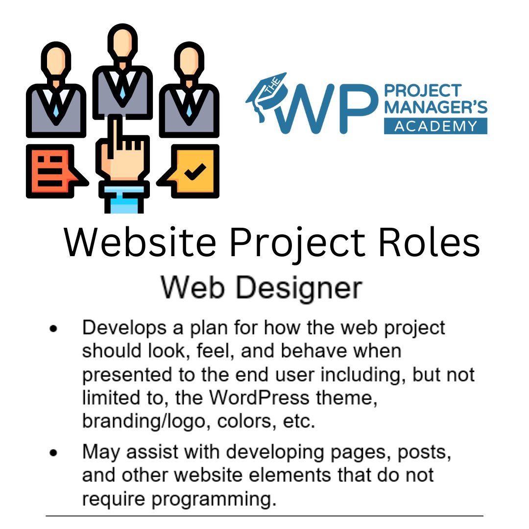 pmforprofit's tweet photo. If you're building websites as a solopreneur, you are both a developer and designer. So many hats!
#WordPress #ProjectManagement #OnTime #WithinBudget #StopScopeCreep #PreserveROI #TheWPProjectManagersAcademy #JoinTheAcademy https://t.co/hx2FIwUloM