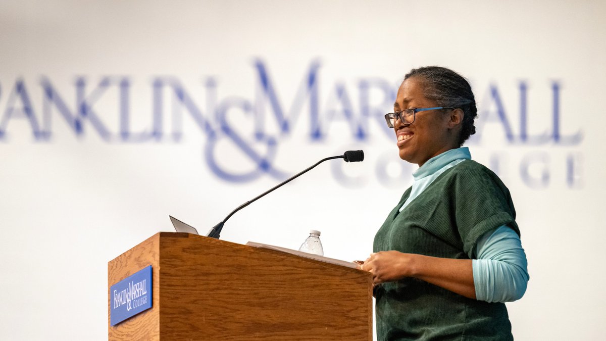FandMCollege's tweet photo. Thank you, @HilaryGreen77, for sharing your research on campus histories of slavery and instilling the need for untangling institutional accounts of racism and enslavement across the country, including F&amp;M. Watch her full #CommonHour presentation online: https://t.co/sF3bmptNAx https://t.co/X49oIUPVBe