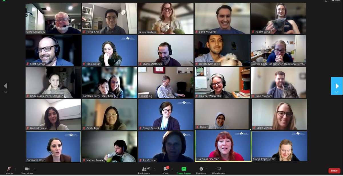 It's no ski resort, but we're surrounded by loving creatures 🤗 #COMPWS2023 <a href="/MedphysCA/">COMP</a> #medphys #radonc