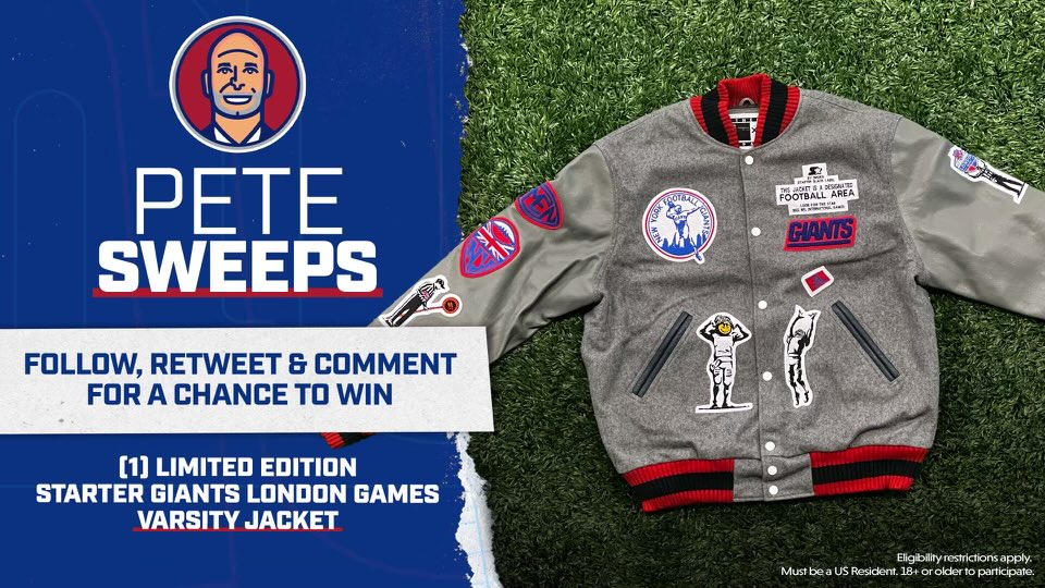 PeteGuelli's tweet image. The great ⁦@CarlBanksGIII⁩ dropped this off today. What ⁦@Giants⁩ fan can rep this for us? #TogetherBlue