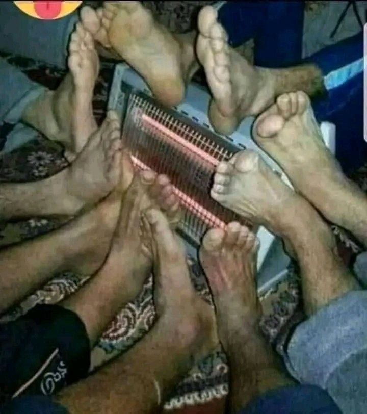 This is the reality in some countries when it is cold