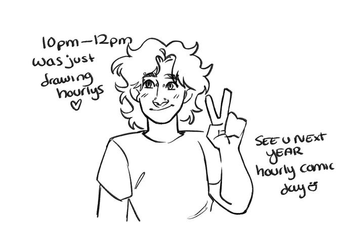 I literally just went to bed and drew for the last few hours so that's all!! see u all next year :D 