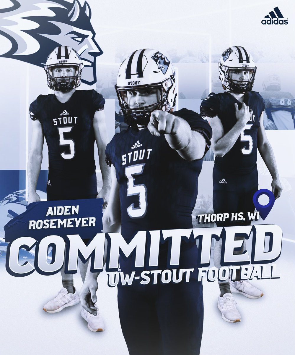 Congratulations  @Arosemeyer2 as you continue your education and football career at the University of Wisconsin Stout! Best wishes as you take your talents to Menomonie! Forever a Cardinal! #LongLiveTheBrotherhood