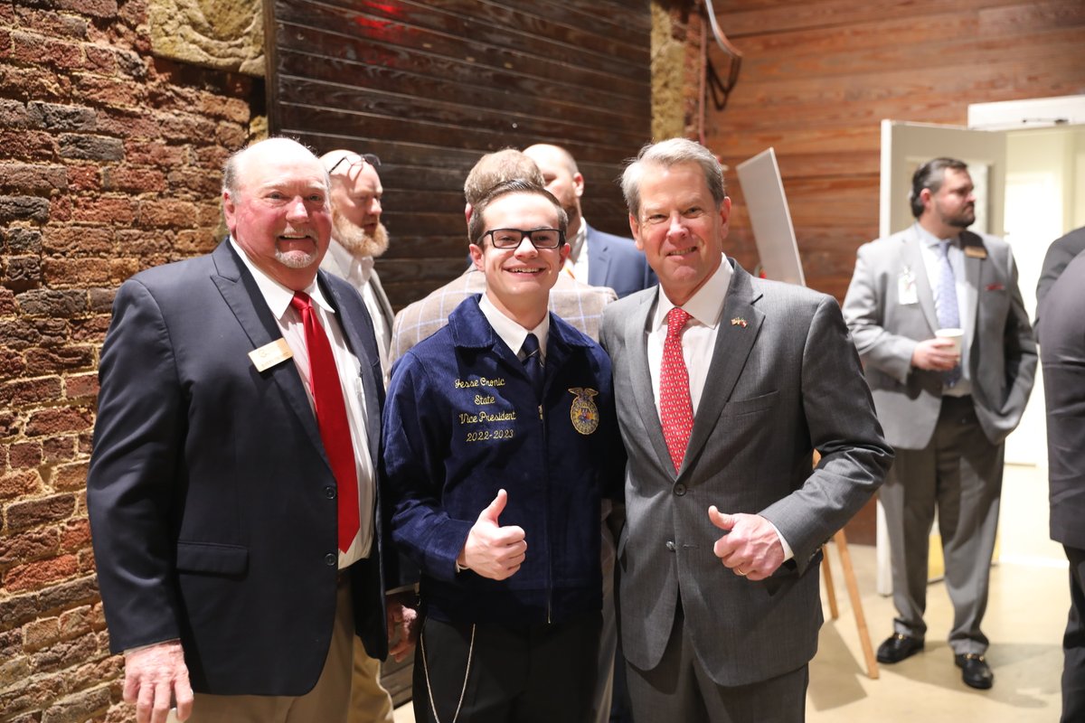 Governor Brian P. Kemp (@govkemp) on Twitter photo I enjoyed spending time with some of Georgia's hardworking farmers and producers at this year's <a href="/GAagribusiness/">Georgia Agribusiness</a> legislative breakfast today.
It's always an honor to talk with those who put food on our tables and represent the values that make our state so great. I enjoyed spending time with some of Georgia's hardworking farmers and producers at this year's <a href="/GAagribusiness/">Georgia Agribusiness</a> legislative breakfast today.
It's always an honor to talk with those who put food on our tables and represent the values that make our state so great.