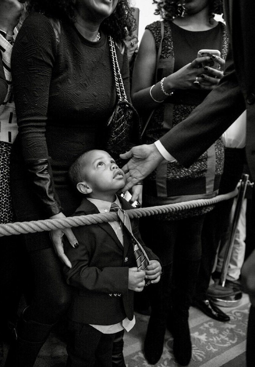 At my last Black History Month celebration at the White House, we had folks of all ages come together to celebrate—including Clark Reynolds. I hope we'll continue to build a brighter future for young people like him.