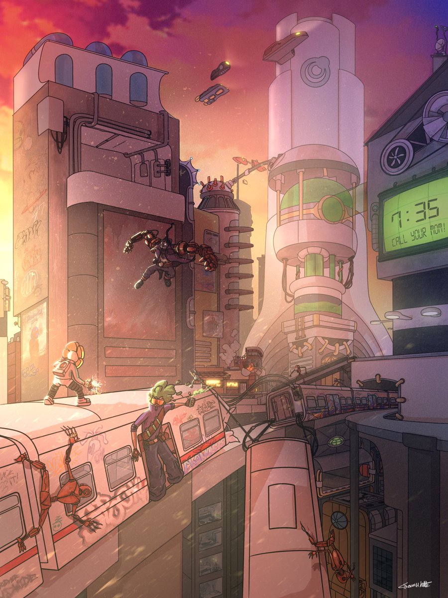 loveme_naut's tweet photo. Sunset City 🌆 https://t.co/YrbZ1ZK4B7