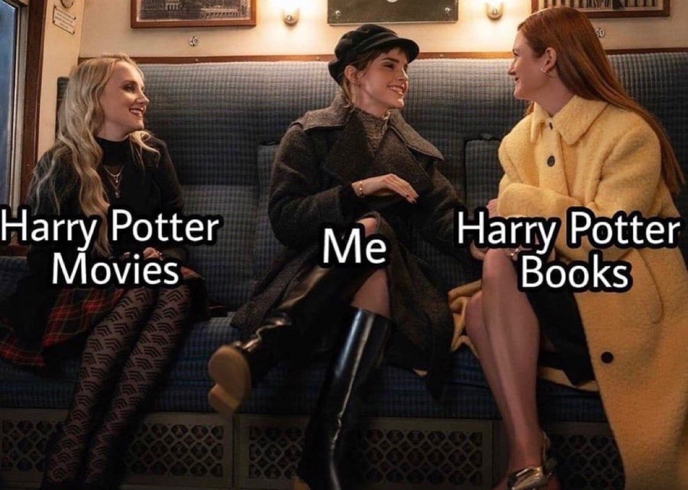 Love the films, but this is so true 🤣