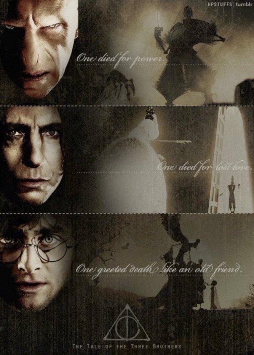 TheDailyHPotter's tweet photo. The Tale of the Three Brothers https://t.co/yQ2ND9T27B