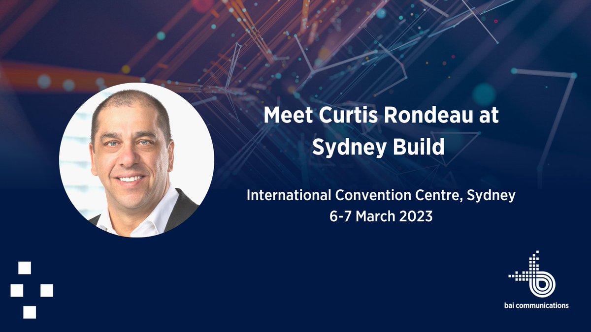 Exciting news! BAI Australia’s General Manager Product and Solutions, Curtis Rondeau will be speaking at #SydneyBuildExpo on 6 March. Don't miss out on this chance to hear from industry-leading experts. 
Register now: bit.ly/3WIa9BT
#SydneyBuildExpo #construction #panel