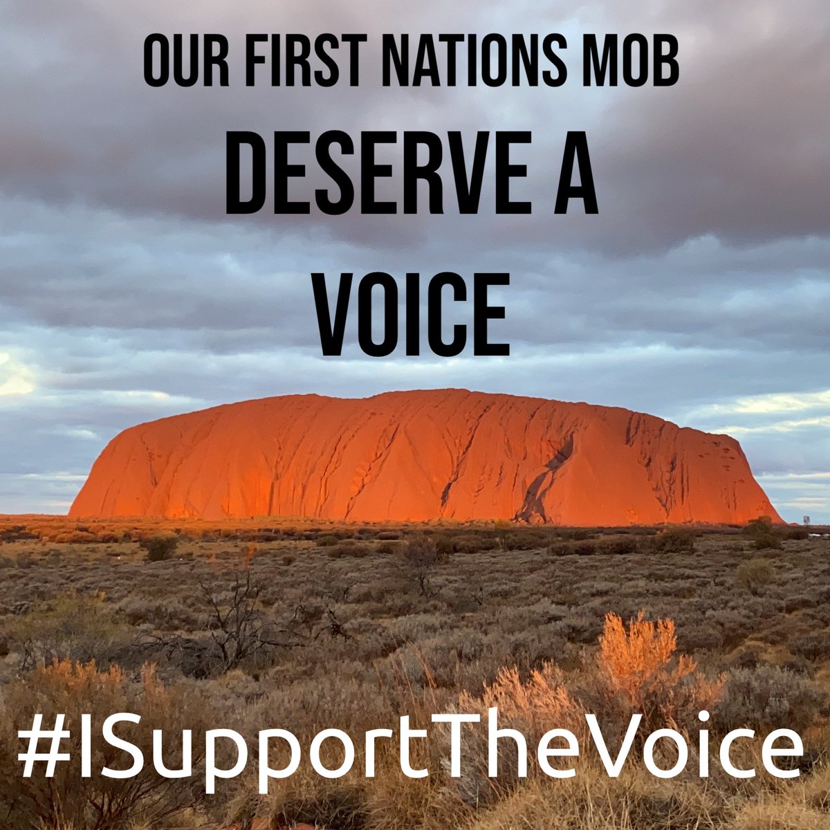RobMalicki's tweet photo. The upcoming Australian referendum is about what's fair. 
Do our First Nations people deserve a say in their own wellbeing?
#isupportthevoice https://t.co/aBk9IDubPk