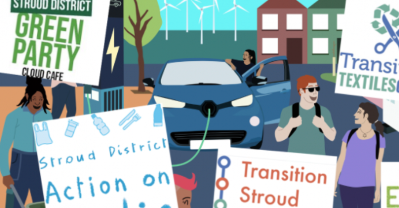 carboncopy_eco's tweet photo. A Town Changed by Community Action

Local climate action has spiralled in Stroud since joining the Transitions Towns Network back in 2000, and since then, an umbrella of thriving groups has grown.