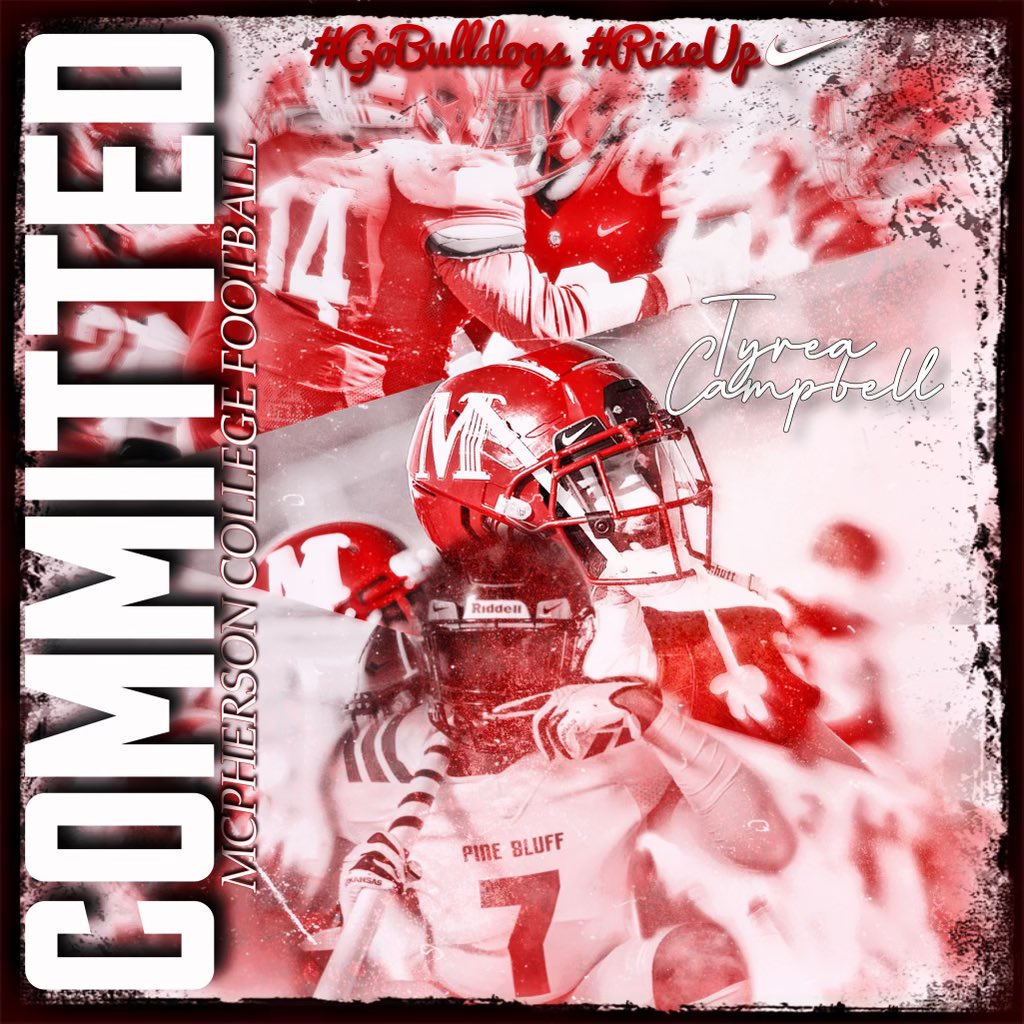 TyreaCampbell7's tweet photo. 100% Committed!! ❤️🤍 @MACBulldogsFB @CoachJFisc @Ahy_Rojas02 @PBZebrasFB @CoachMike2Will @SBLiveARK @ARPrepSports #GoBullDogs #RiseUp https://t.co/095LULW5Aj
