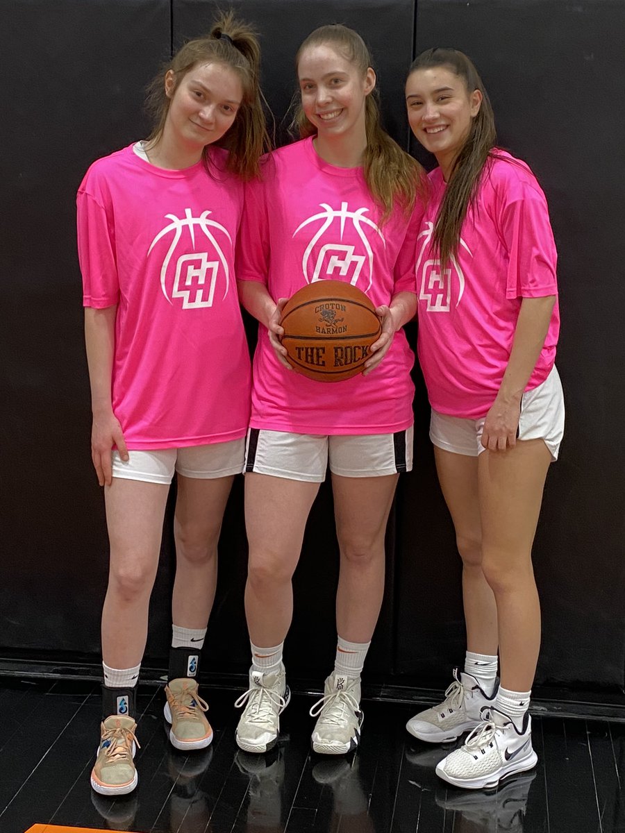 CrotonAthletics's tweet photo. Proud of@our senior Girls Basketball players today! Thanks for all your efforts over the years Maddie, Emma, and Cassidy! https://t.co/RfgHO9yYjI