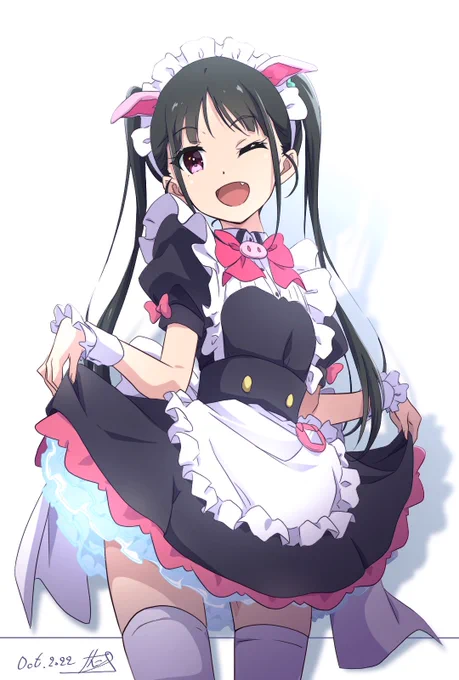 #ツインテールの日誰でもないガールと、ゆめち 