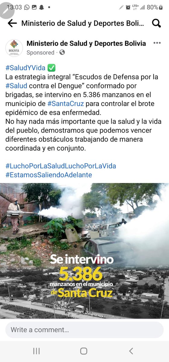 nadiacuellarc's tweet photo. Por eso nos están cobrando millones. ¿Alguno los vio en sus barrios? Me huele a limpieza fantasma ✅#TongoFlojo pa’ variar mintiéndole a #Santacruz y ahora nada más y nada menos q de la mano del verdugo de la democracia @LuchoXBolivia #MuchoFariseoTongo https://t.co/eLCjgpYWlE