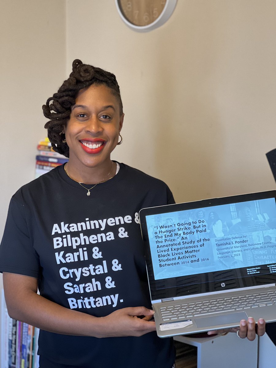 Tamisha J. Ponder, Ph.D. tweet media