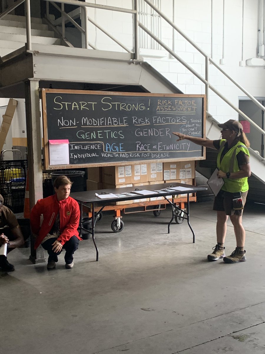 ups_bayside's tweet photo. #WellnessWednesday  ❤️ Heart health awareness month. Get your physical every year and know your numbers. #SafeByChoice https://t.co/6VbXnFMRMF