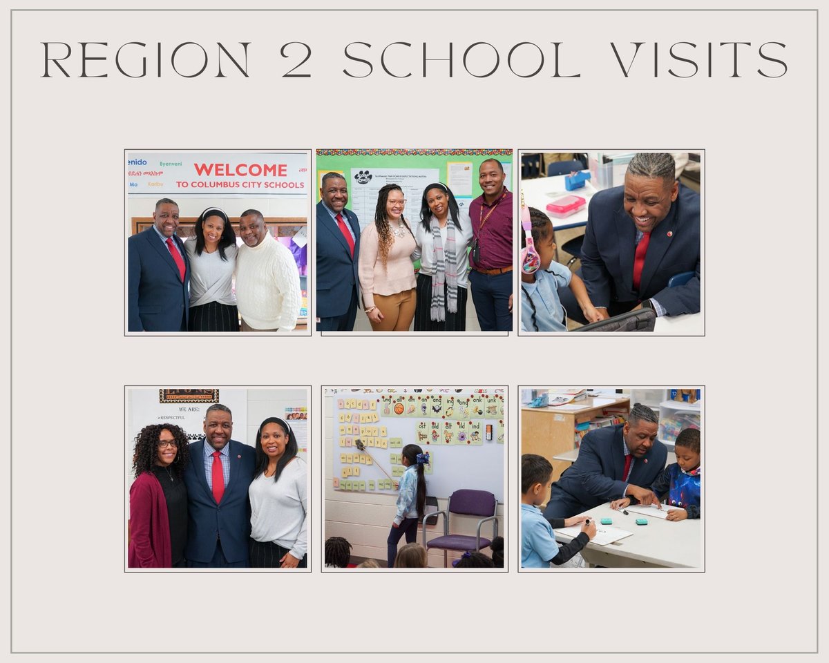 What an honor it was to be welcomed back into Region 2 with Interim Area Superintendent Stephanie Patton. Thrilled to witness and be engaged in the important work happening within this district. 

#OurCCS
#ColsCitySchools
