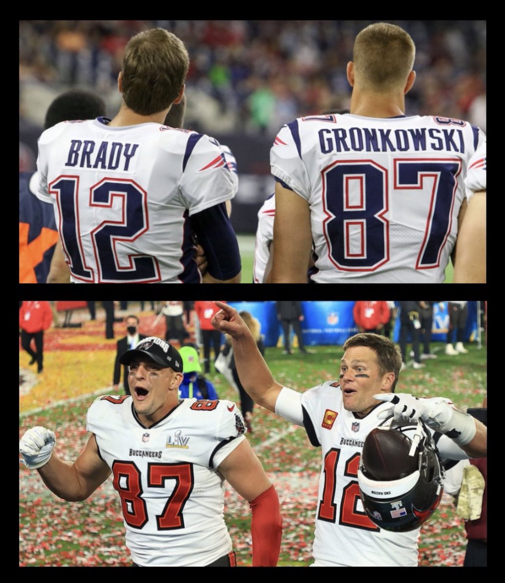 Tommy, since I already wrote you a long retirement message last year, this time I shall say, welcome to the 2x retired club. 

You’re a legend and you always will be, my friend ♥️🏉  <a href="/TomBrady/">Tom Brady</a>