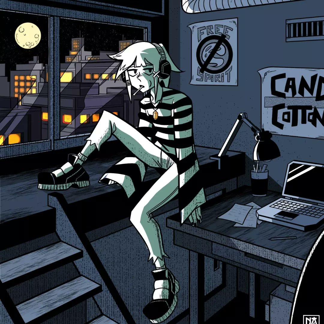 NicholasNakoid's tweet photo. New OC 👁️👁️ #art #artwork #oc #characterdesign #night #mood #illustration #illustrazione #disegno #drawing #sketch https://t.co/GwVrcgCRXG