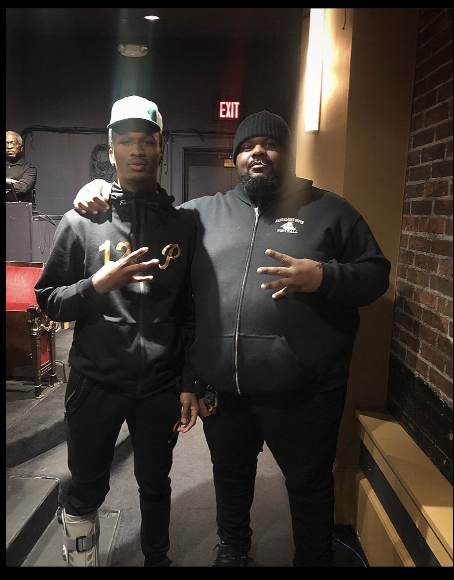 CoachP_NR's tweet photo. @NorfolkStateFB  Got Two Dogs @2xboosie @FugateZion #WAR https://t.co/Oei4LrVyux