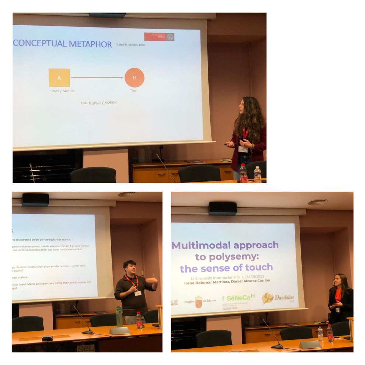 Daedalus Lab (@labdaedalus) on Twitter photo A week has passed since some of our group members participated in the LI Symposium of the Spanish Society of Linguistics (SEL) <a href="/infoSELing/">Sociedad Española de Lingüística</a>
This is our recap! 📸🧑🏻🏫 A week has passed since some of our group members participated in the LI Symposium of the Spanish Society of Linguistics (SEL) <a href="/infoSELing/">Sociedad Española de Lingüística</a>
This is our recap! 📸🧑🏻🏫