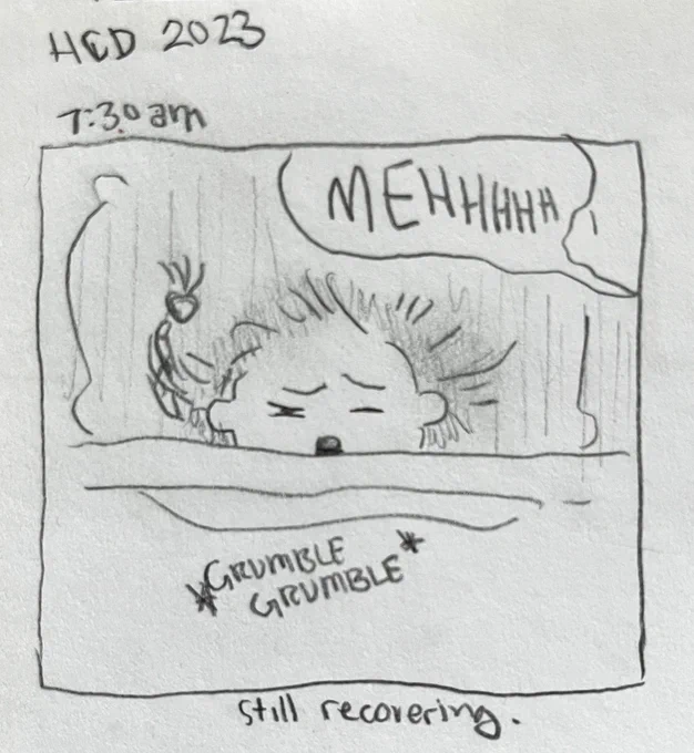 Attempting hourly comic day 