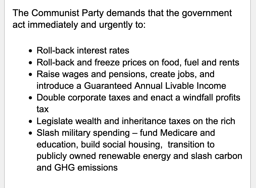 compartycanada's tweet photo. What’s needed is action to curb corporate power and profits.

Parliament must be forced by a mobilized public to demand this minority Liberal government take urgent action now. https://t.co/1nDvsRzlRV
