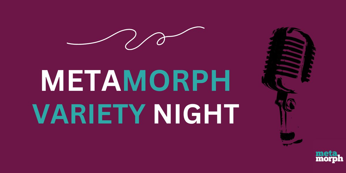 METAMORPH VARIETY NIGHT 🥺😬😋

We are happy to announce our variety night next Tuesday 7th February! It will be at the Crypt Gallery in Kings Cross, doors opening at 19:00. 👻👻👻

More details/acts in the very near future! Watch this space! 👀

Tickets: eventbrite.co.uk/manage/events/…
