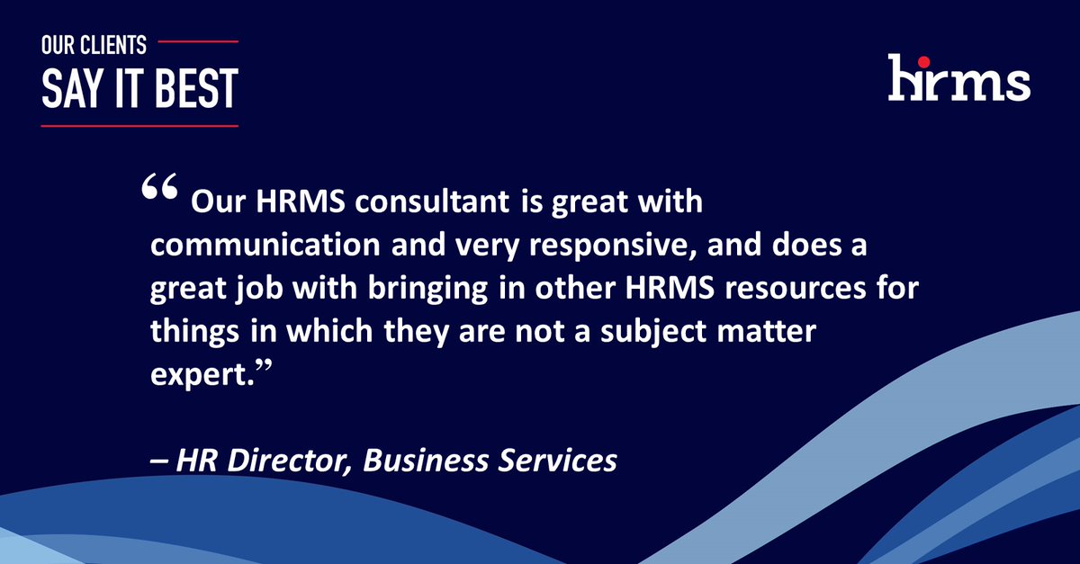 Ascend_PS's tweet image. The collective knowledge of the 𝙚𝙣𝙩𝙞𝙧𝙚 @HRMS1 team is behind you, ensuring your @UKGInc project is on a successful path.  
Hear more about the HRMS difference from clients ➡️bit.ly/3NXg6qo

#teamwork
#greatconsulting #subjectmatterexperts #ExclusivelyUKG #WeAreHRMS