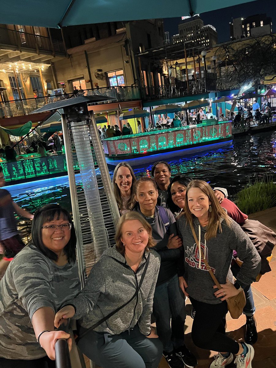 iamtiffanylogan's tweet photo. Started off @TCEA #tcea2023 with a nice walk! @MarionMavericks #20yearME with @LeslieMarion1st @MRossMarion2 @wintersmarion41 @NicholeInspires @ulyapay https://t.co/E6ghADwXrZ