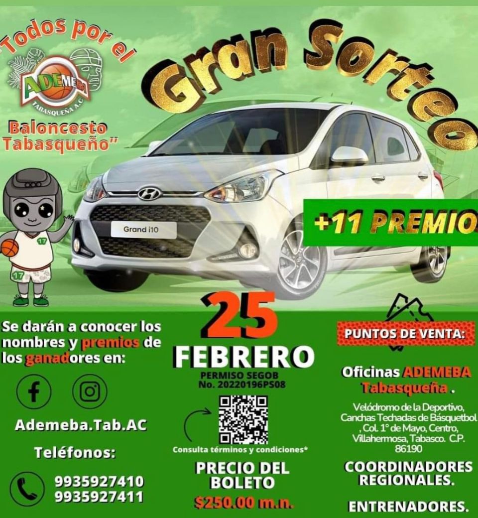 Televisión Tabasqueña on Twitter "Atención 🏀La ademeba_oficial
