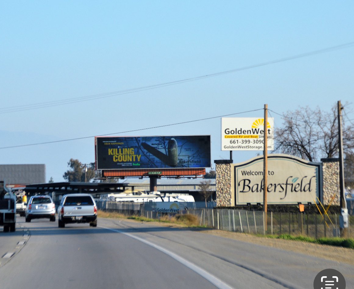 Kaepernick7's tweet image. Billboards are up.