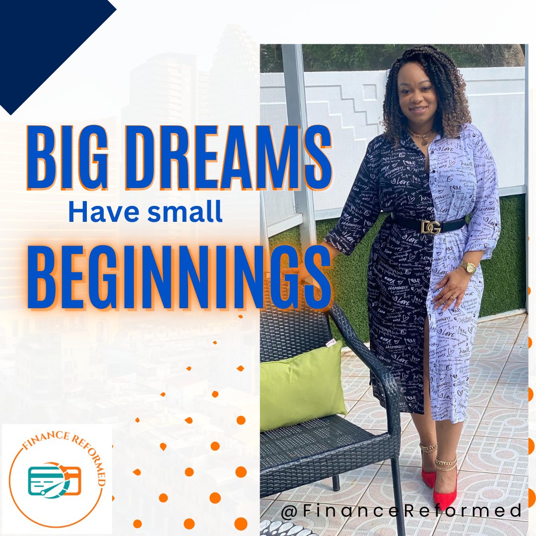 FinanceReformed's tweet photo. Every great success story starts with a daring dream, and it's up to you to take the first step. Don't let your grand ambitions remain just that - start today and make them a reality!💙🧡 https://t.co/VzSaMyhBUY