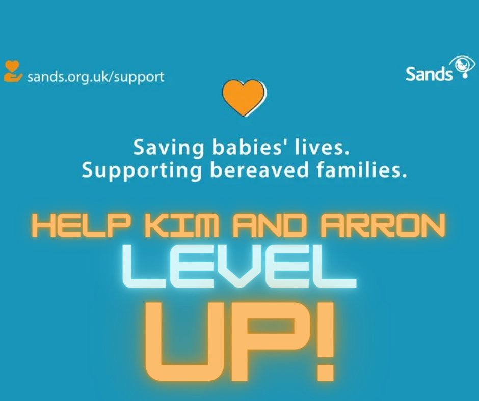 Choir member, Kim, and partner Arron will be #gamingforgood in aid of <a href="/SandsUK/">Sands - baby loss charity 💜🧡</a> 
To help Kim and Arron reach their goal, please like👍, share ➡️ and donate 👇
facebook.com/donate/5965044…

#babyloss #babylosssupport #gamers #SandsHereToSupport #fundraising