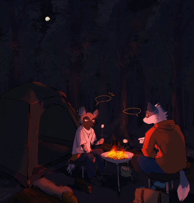 「campfire pants」 illustration images(Latest)