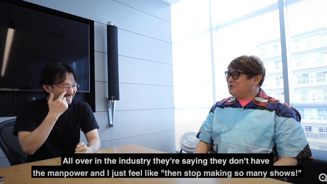 TheOtaking's tweet photo. Fullmetal Alchemist's director, Seiji Mizushima, about the anime industry's overproduction https://t.co/qWZKHdeqnD