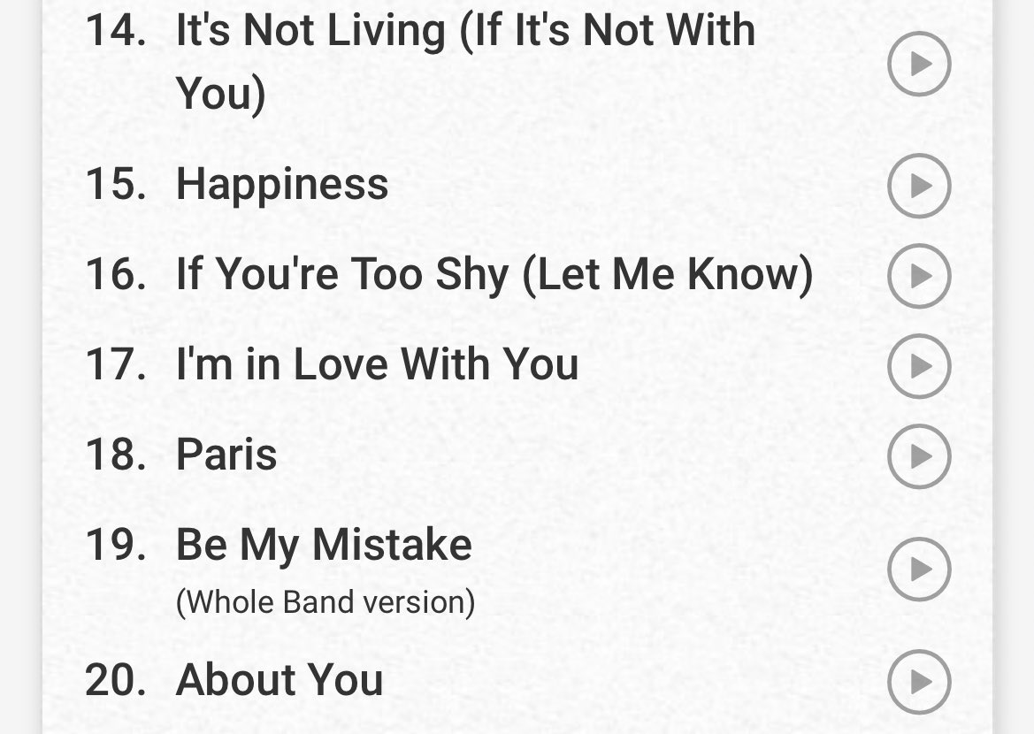 The 1975 - <a href="/thisisgorilla/">GORILLA</a> - Setlist 

#The1975