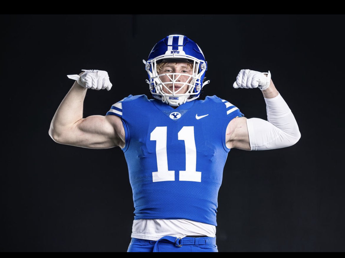 MaverickMcmanus's tweet photo. I’m so blessed and grateful to be in this position I want to say thanks to all the support I’ve had from family, friends and coach’s. With that being said I’m 100% committed to @BYUfootball @CoachJayHill @Coach_Popp https://t.co/2RQdKvpvXD