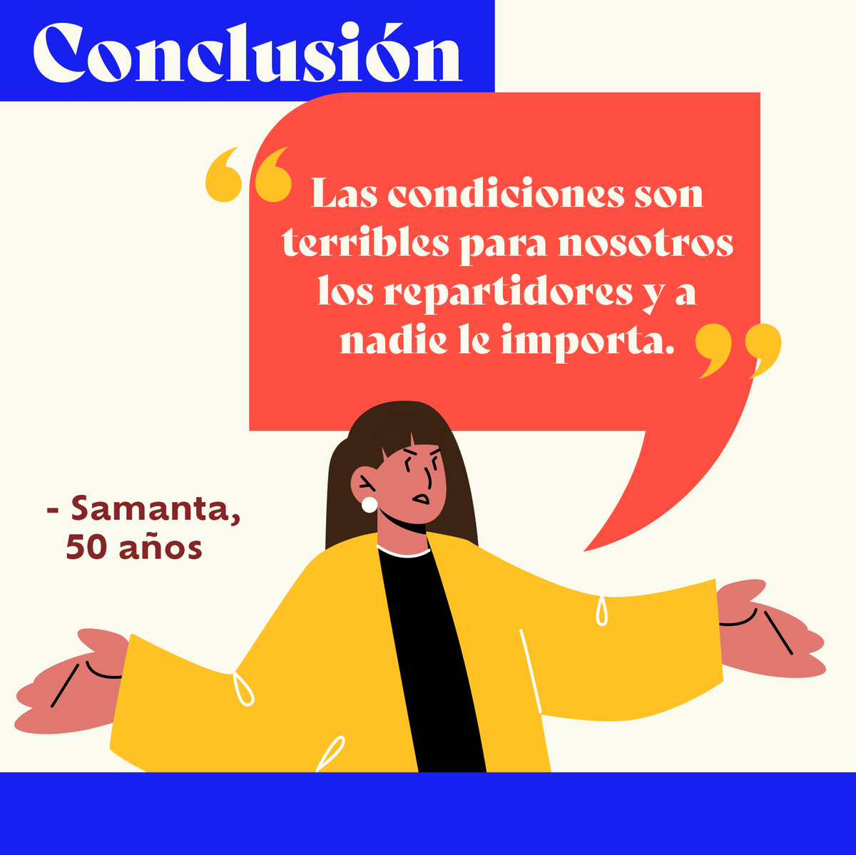 IndesigOrg's tweet photo. Por ello, exigimos al gobierno que regule y supervise a estas empresas para que los trabajadores tengan pleno goce de sus derechos laborales.

#AppsDelivery
#RepartoJusto
#DerechosLaborales https://t.co/4npxhof1YO